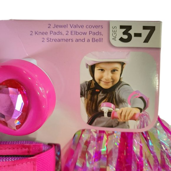 Zkids Print And Pretty Elbow And Knee Pat Set With Bike Bell - Picture 5 of 10